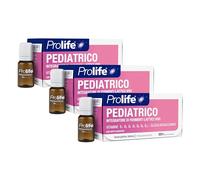 Prolife Paediatric - Lactic Acid Bacteria Supplement with Bifidobacteria, 3 Billions Ferments per dose, 3 Packs of 10 Vials of 8 ml, for Intestinal Balance in Children