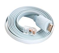 Prolific PL2323RA RS232 Serial to RJ45 Rollover Cable for Cisco Router H3C Huawei Fortinet Juniper Console Cable