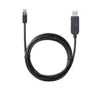 Prolific USB RS232 Serial to RJ12 6P6C PC Link cable for Connecting Skywatcher Synscan Hand Control to and Firmware Updating(1m,Svart)
