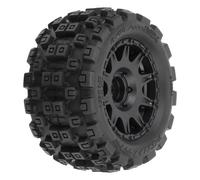 Proline 1/18 Badlands MX 1.85" F/R MTD 12mm Black Raid: Granite GROM PRO1024110