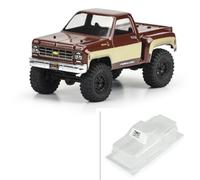 PRO 1/24 1978 Chevy K-10 Clear Body: SCX24 G-PRO3583-00