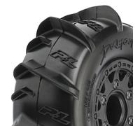 Proline Dumont Paddle Sc Tyres On Black Raid 6x30 Wheel Slash