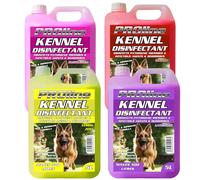 PROline Kennel Disinfectant Multi Pack Bundle 4x5L 4 different scents