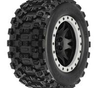PROLINE-Line 1/5 Badlands MX43 Pro-Loc F/R X-MAXX MTD 24mm Blk/Gry Impuls