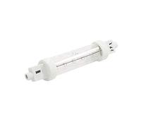 Prolite 300w 240v 118mm Clear R7s Jacketed Heat Lamp - Protective Sheath for use in Catering/Hospitality - Catering Lamp