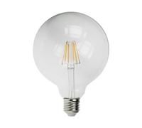 Prolite LED Filament 125mm Globe Clear 2200K E27 6W 240V Dimmable