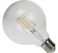 Prolite LED Filament 95mm Globe Clear 2700K Very Warm White 4W 240V 400lm ES