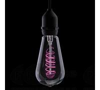 Prolite LED Squirrel Cage 240V 4W E27 Pink Dimmable