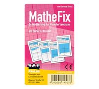 ProLog MatheFix® Orientation in the Hundred Space - Educational Game from the End of the 1st Grade | Math Quartet for Numbers Comprehension up to 100 | Playful Learning to Calculate | 32 Cards |