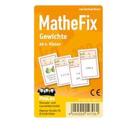 ProLog MatheFix® Weights - Learning Maths with Fun from 4th Grade | Learning Quartet on Grams, Kilograms & Ton | Convert Weights Playfully Understand | 32 Cards