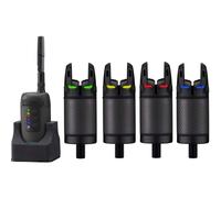 Prologic K3 Bite Alarm Set 4+1 Red,Green,Yellow,Blue