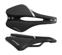 Prologo Dimension PAS Nack Saddle 143 Black Carbon Rail Pressure Relief Road