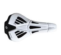 Bike Saddle Prologo Scratch M5 CPC Tirox Alloy Rails 140mm White - MTB Road Bike