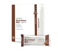 ProLon Nutrition Bar | Intermittent Fasting Bar | Vegetarian & Gluten Free | Keto-Friendly with Plant Based Protein | Developed to Not Break a Fast | Made in Italy | 12 Ct, Chocolate Chips