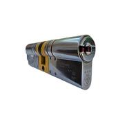 Prolox Evolved Double Euro Cylinder 30/30 mm - 3 Star British Standard TS007 - Sold Secure Diamond Rated - High-Security 17-Pin Magnetic Mechanism - Non-Handed Chrome Finish (35/45)