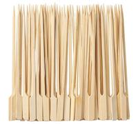 PROLUX Concepts Pack Of 1000 Kebab Skewers - 18Cm Wooden Bamboo Paddle Skewers
