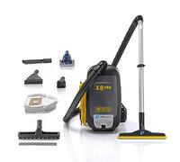 Prolux X8 Pro Backpack Canister Vacuum, Cleaner Air with 4 Stage Filtration, Super-Suction Power, 50' Power Cord, Adjustable Straps, Gadgets Galore Including Crevice, Duster & Upholstery