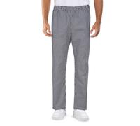 Proluxe Professional Chef Trouser - Unisex Modern Fit - Ideal for Daily use (Black Check, 4XL)