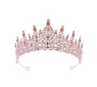Prom Queen Crowns And Tiaras Headband Bridal Diadem(Champagne)