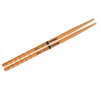ProMark Drum Sticks - Glenn Kotche Active Wave Drumstick - ActiveGrip For Secure, Comfortable Grip - Gets Tackier As Your Hands Sweat - Active Grip Finish, Acorn Tip, Hickory Wood - 1 Pair