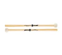 ProMark Bass Drum Mallets - Performer Series - Special Extra Dense Felt Head - Ideal for 16-18 inch Bass Drums - American Hickory Handles with Comfort Flare Grip - 1 Pair