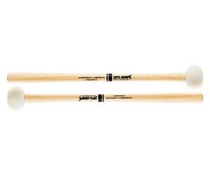 ProMark Bass Drum Mallets - PSMB3 Performer Series Special Extra Dense Felt Head - Ideal for 24-26 inch Bass Drums - American Hickory Handles with Comfort Flare Grip - 1 Pair