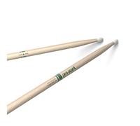 ProMark Drum Sticks - Classic Forward 2B Drumsticks - Drum Sticks Set - Oval Nylon Tip - Natural, Raw Hickory Drumsticks - Consistent Weight and Pitch - 1 Pair