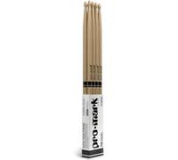 ProMark Classic Forward 7A Hickory Drumsticks, Oval Wood Tip, Buy 3 Pairs Get 1