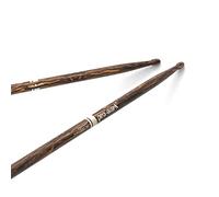 ProMark Drum Sticks - Classic Forward 5B Drumsticks - FireGrain For Playing Harder, Longer - No Excess Vibration - Lacquer Finish, Oval Wood Tip, Hickory Wood - 1 Pair