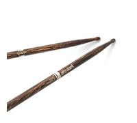 ProMark Drum Sticks - Classic Forward Drumsticks - FireGrain For Playing Harder, Longer - No Excess Vibration - Lacquer Finish, Oval Wood Tip, Hickory Wood - 1 Pair, 2B