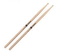 ProMark Drum Sticks - Finesse 7A Drumsticks - Drum Sticks Set - Small Round Wood Tip - Long Maple Drumsticks - Consistent Weight and Pitch - 1 Pair