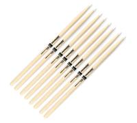 ProMark Hickory 5B Nylon Tip Drumsticks 4 Pair Value Bundle