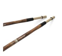 ProMark Hybrid Bamboo Rods Drum Sticks - Firegrain Bamboo Dowel Drumsticks - Classic Rod Sound with Feel & Response of Drum Stick - 2B, .675" Diameter - 16" Length - 1 Pair