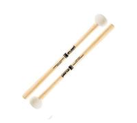 ProMark Bass Drum Mallets - PSMB3 Performer Series Special Extra Dense Felt Head - Ideal for 24-26 inch Bass Drums - American Hickory Handles with Comfort Flare Grip - 1 Pair