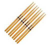 Promark Rebound 5A ActiveGrip Clear Hickory 4 Pair Value Bundle
