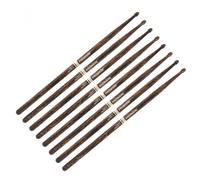 ProMark Drum Sticks - Rebound 5A Drumsticks - FireGrain For Playing Harder, Longer - No Excess Vibration - Lacquer Finish, Acorn Tip, Hickory Wood - Drum Sticks Set - Buy 3 Pairs Get 1 Free