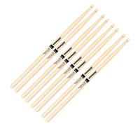 Promark Rebound 5A Hickory Acorn Wood Tip 4 Pair Value Bundle
