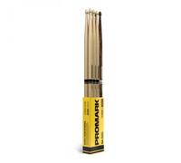 Promark Rebound 5A Hickory Acorn Wood Tip FireGrain Bonus 4 Pack