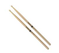 ProMark Rebound 5AB Long Hickory Drumsticks - Enhanced Reach for Versatile Drumming - Acorn Wood Tip - 1 Pair