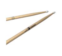 Promark Rebound 5B Hickory Drumsticks Oval Nylon Tip
