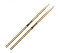 Promark Rebound 5B Hickory Drumsticks Oval Nylon Tip