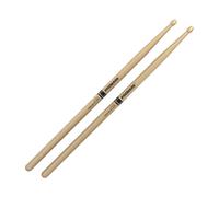 ProMark Drumsticks Rebound 5B Long, Lacquer, Hickory, Acorn Wood Tip, One Pair