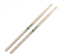 Promark Rebound 5B Raw Hickory Drumsticks Acorn Wood Tip