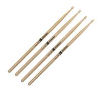 ProMark Rebound 7A Long Hickory Drumsticks, Acorn Wood Tip, 1 Pair