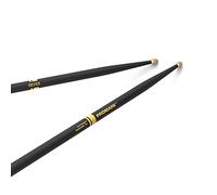 Pro Mark Drumsticks ActiveGrip – Hickory Wood Tip, Black, 7A