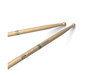 Promark TXDCBYOSW "Bring Your Own Style" Byos Hickory Oval Wood Tip Drum Stick