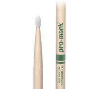 ProMark Classic Forward 7A Raw Hickory Drumsticks, Oval Nylon Tip, Unfinished, 1 Pair