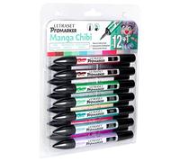 Promarker 12 Piece Manga Set Chibi