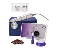 Promed 1130 Professional Nail Sander, Electric Nail Sander with 12 Tips for Manicure Pedicure Electric Nail Drill Kit for Acrylics, Gels, Natural Nails 30,000 RPM