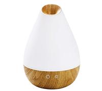 Promed 651025 AL-1300 WS Aroma Diffuser, 1.3L Tank, Ambient Light in 7 Colours, Wood Design, Ultrasonic Spray for Aromatherapy and Scented Essential Oils, Humidifier and Cooler